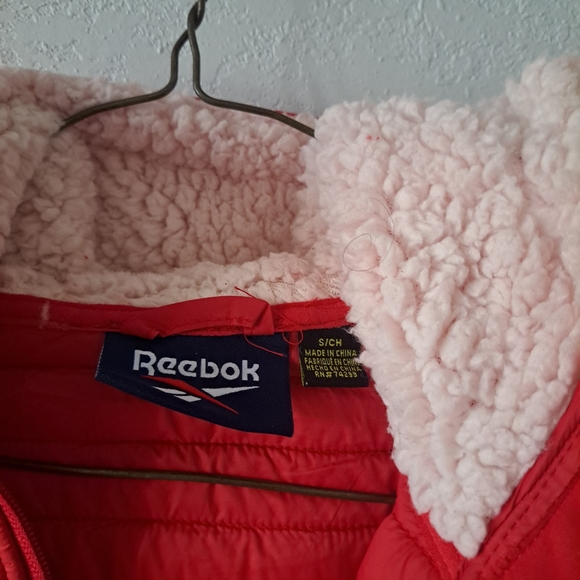 Red Reebok Puffer Jacket - Picture 5 of 5
